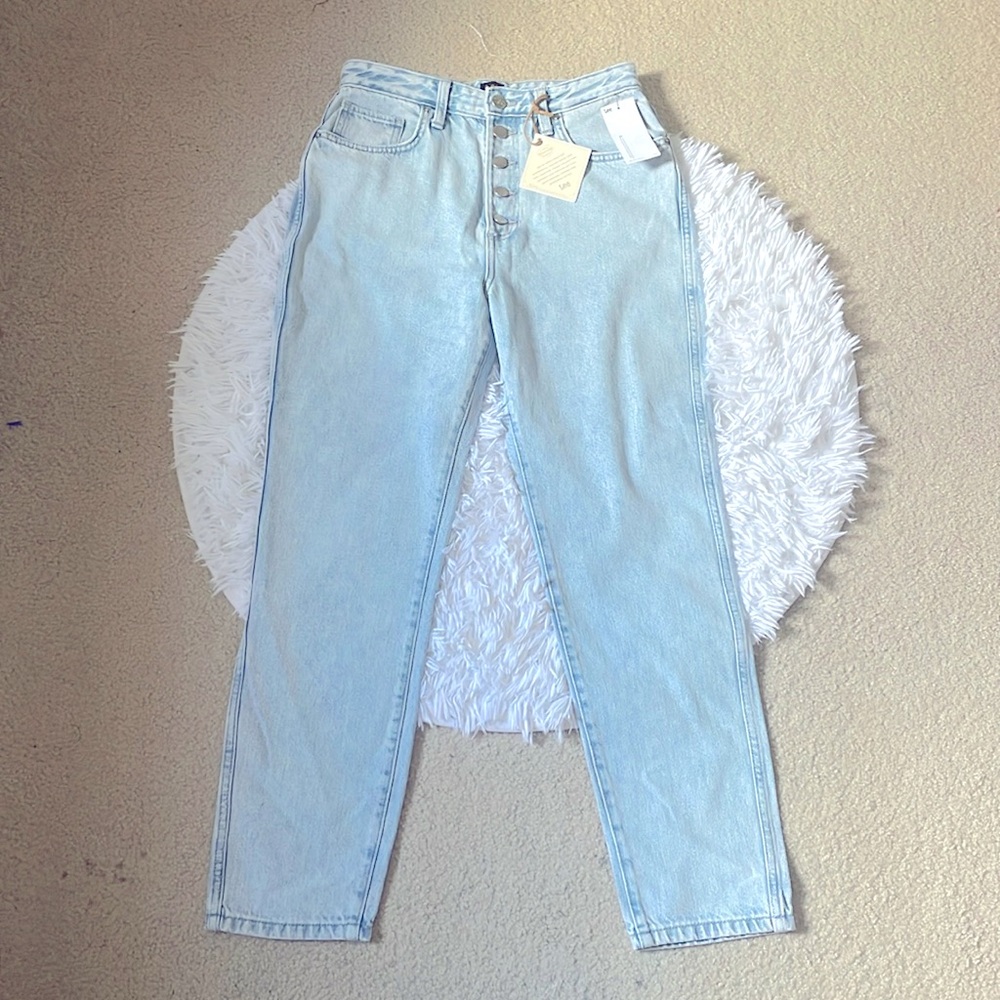 NWT Lee Modern Vintage Collection High Rise Straight Leg Ankle Jeans